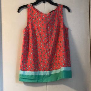 LOFT bird tank career sleeveless top